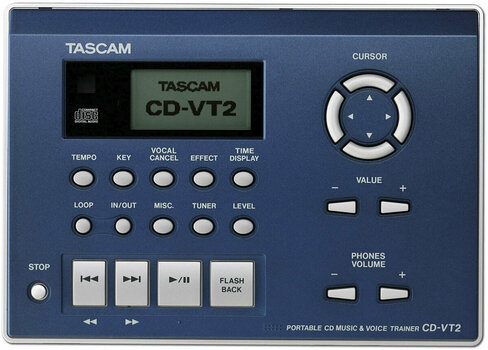 Rackový DJ přehrávač Tascam CD-VT2 - 4
