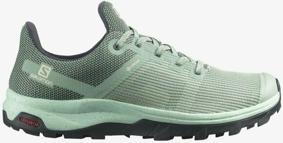 Womens Outdoor Shoes Salomon Outline Prism GTX W Granite Green/Yucca/Ebony 38 Womens Outdoor Shoes - 2