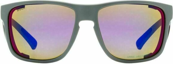 Udendørs solbriller UVEX Sportstyle 312 CV Rhino Mat/Mirror Purple Udendørs solbriller - 2