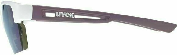 Sportbrillen UVEX Sportstyle 805 CV Pearl Plum Mat/Mirror Blue - 3
