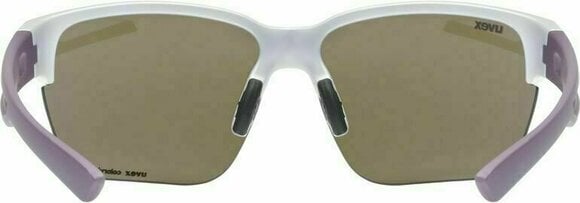 Óculos de desporto UVEX Sportstyle 805 CV Pearl Plum Mat/Mirror Blue - 5