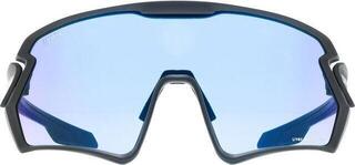 Cycling Glasses UVEX Sportstyle 231 V Black Mat/Variomatic Litemirror Blue Cycling Glasses - 1