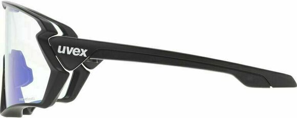 Okulary rowerowe UVEX Sportstyle 231 V Black Mat/Variomatic Litemirror Blue Okulary rowerowe - 3