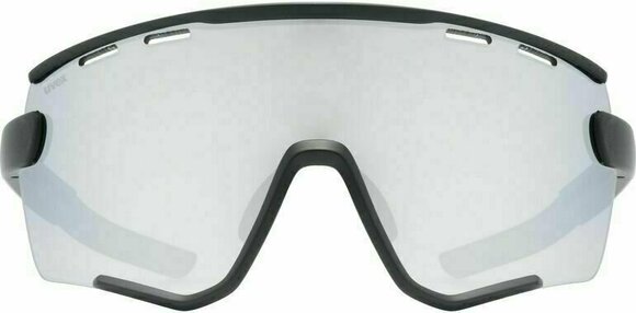 Kolesarska očala UVEX Sportstyle 236 Set Black Mat/Smoke Mirrored Kolesarska očala - 2