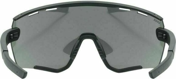 Kolesarska očala UVEX Sportstyle 236 Set Black Mat/Smoke Mirrored Kolesarska očala - 5