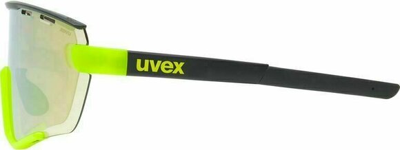 Fietsbril UVEX Sportstyle 236 Set Black Yellow Mat/Yellow Mirrored Fietsbril - 3