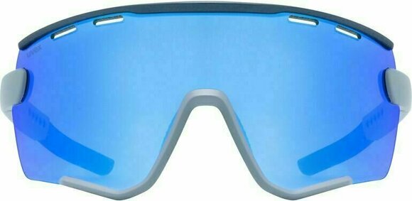 Cycling Glasses UVEX Sportstyle 236 Set Rhino Deep Space Mat/Blue Mirrored Cycling Glasses - 2