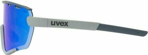 Fietsbril UVEX Sportstyle 236 Set Rhino Deep Space Mat/Blue Mirrored Fietsbril - 3
