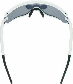 Cycling Glasses UVEX Sportstyle 236 Set White Mat/Green Mirrored Cycling Glasses - 4