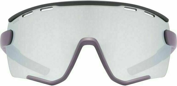Kerékpáros szemüveg UVEX Sportstyle 236 S Set Plum Black Mat/Smoke Mirrored Kerékpáros szemüveg - 2