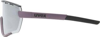 Okulary rowerowe UVEX Sportstyle 236 S Set Plum Black Mat/Smoke Mirrored Okulary rowerowe - 2