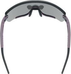 Okulary rowerowe UVEX Sportstyle 236 S Set Plum Black Mat/Smoke Mirrored Okulary rowerowe - 3
