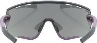 Okulary rowerowe UVEX Sportstyle 236 S Set Plum Black Mat/Smoke Mirrored Okulary rowerowe - 4