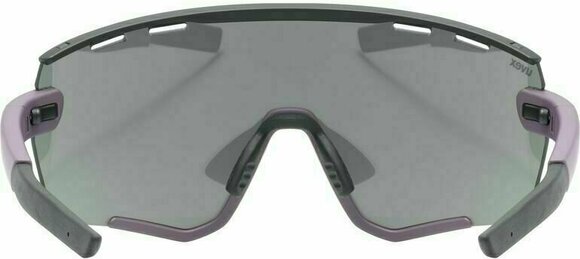 Kerékpáros szemüveg UVEX Sportstyle 236 S Set Plum Black Mat/Smoke Mirrored Kerékpáros szemüveg - 5