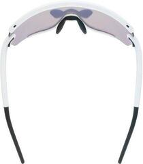 Cyklistické brýle UVEX Sportstyle 236 S Set White Mat/Red Mirrored Cyklistické brýle - 3