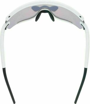 Kerékpáros szemüveg UVEX Sportstyle 236 S Set White Mat/Red Mirrored Kerékpáros szemüveg - 4