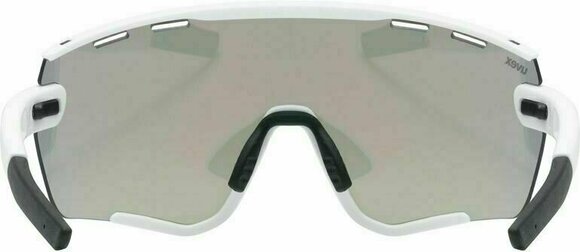 Kerékpáros szemüveg UVEX Sportstyle 236 S Set White Mat/Red Mirrored Kerékpáros szemüveg - 5