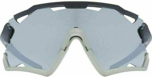 Fietsbril UVEX Sportstyle 228 Black Sand Mat/Mirror Silver Fietsbril - 2