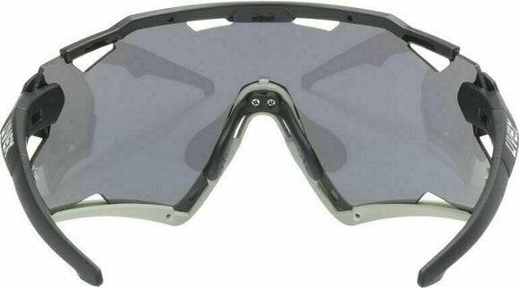 Fietsbril UVEX Sportstyle 228 Black Sand Mat/Mirror Silver Fietsbril - 5