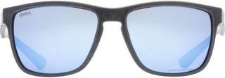 Lifestyle Glasses UVEX LGL Ocean 2 P Black Mat/Mirror Blue Lifestyle Glasses - 1