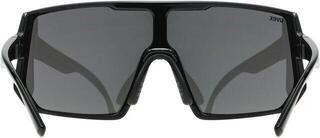 Gafas deportivas UVEX Sportstyle 235 Black/Silver Mirrored Gafas deportivas - 4