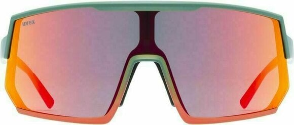 Lunettes vélo UVEX Sportstyle 235 Moss Grapefruit Mat/Red Mirrored Lunettes vélo - 2