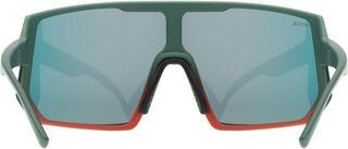 Sportsbriller UVEX Sportstyle 235 Moss Grapefruit Mat/Red Mirrored Sportsbriller - 4