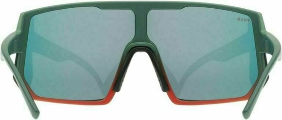 Kolesarska očala UVEX Sportstyle 235 Moss Grapefruit Mat/Red Mirrored Kolesarska očala - 5