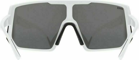 Fahrradbrille UVEX Sportstyle 235 White Mat/Silver Mirrored Fahrradbrille - 5