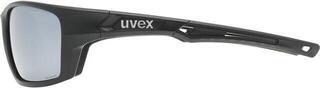 Biciklističke naočale UVEX Sportstyle 232 Polarized Black/Mirror Silver Biciklističke naočale - 2