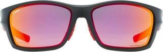 Biciklističke naočale UVEX Sportstyle 232 Polarized Black Mat Red/Mirror Red Biciklističke naočale - 1