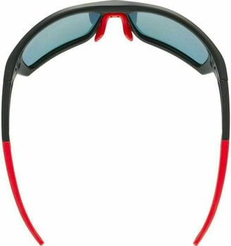Lunettes vélo UVEX Sportstyle 232 Polarized Black Mat Red/Mirror Red Lunettes vélo - 4