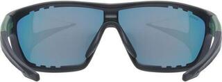 Okulary rowerowe UVEX Sportstyle 706 Black/Moss Mat Okulary rowerowe - 4