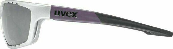 Cycling Glasses UVEX Sportstyle 706 Silver Plum Mat Cycling Glasses - 3
