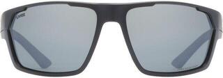 Fahrradbrille UVEX Sportstyle 233 Polarized Black Mat/Litemirror Silver Fahrradbrille - 1