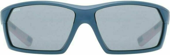Cycling Glasses UVEX Sportstyle 225 Blue Mat Rose/Mirror Silver Cycling Glasses - 2