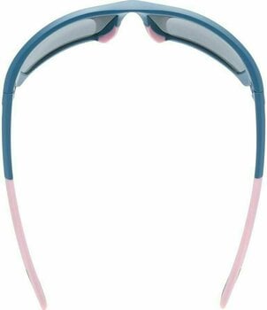 Cycling Glasses UVEX Sportstyle 225 Blue Mat Rose/Mirror Silver Cycling Glasses - 4