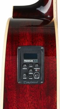 Elektroakustinen kitara Tanglewood TW5 E R Red Gloss - 4
