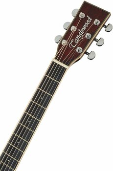 Dreadnought elektro-akoestische gitaar Tanglewood TW5 E R Red Gloss - 5