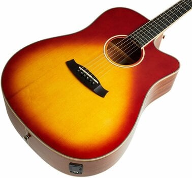 electro-acoustic guitar Tanglewood TW5 E SB Sunburst - 3