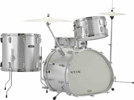Akustická bicí souprava Vox Telstar 2020 Silver - 3