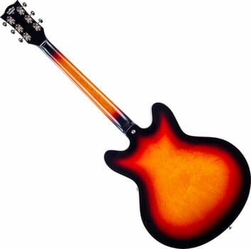 Félakusztikus - jazz-gitár Vox Bobcat V90 Sunburst - 2