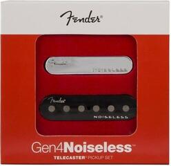 Tonabnehmer für Gitarre Fender Gen 4 Noiseless Telecaster Black-Chrome Tonabnehmer für Gitarre - 2