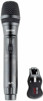 Conjunto de microfone de mão sem fios EIKON EKJM 863 - 865 MHz - 3