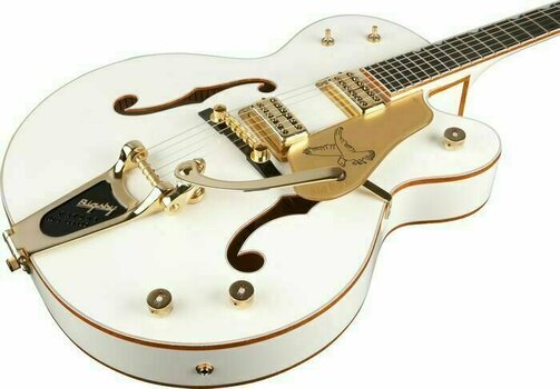 Джаз китара Gretsch G6136T White Falcon - 4