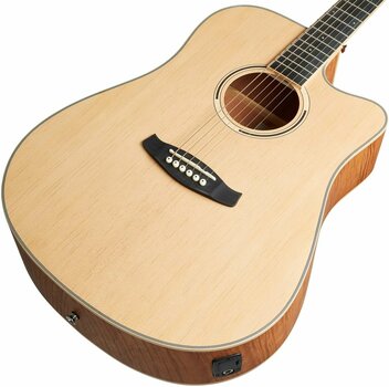 electro-acoustic guitar Tanglewood DBT DCE FMH Natural Satin - 3