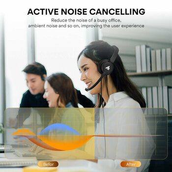 Headset til kontoret Maono HS400 Headset til kontoret - 14