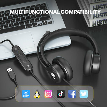 Headset til kontoret Maono HS400 Headset til kontoret - 15