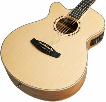 Electro-acoustic guitar Tanglewood DBT SFCE BW LH Natural Satin - 4