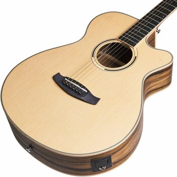 Electro-acoustic guitar Tanglewood DBT SFCE PW Natural Satin - 3